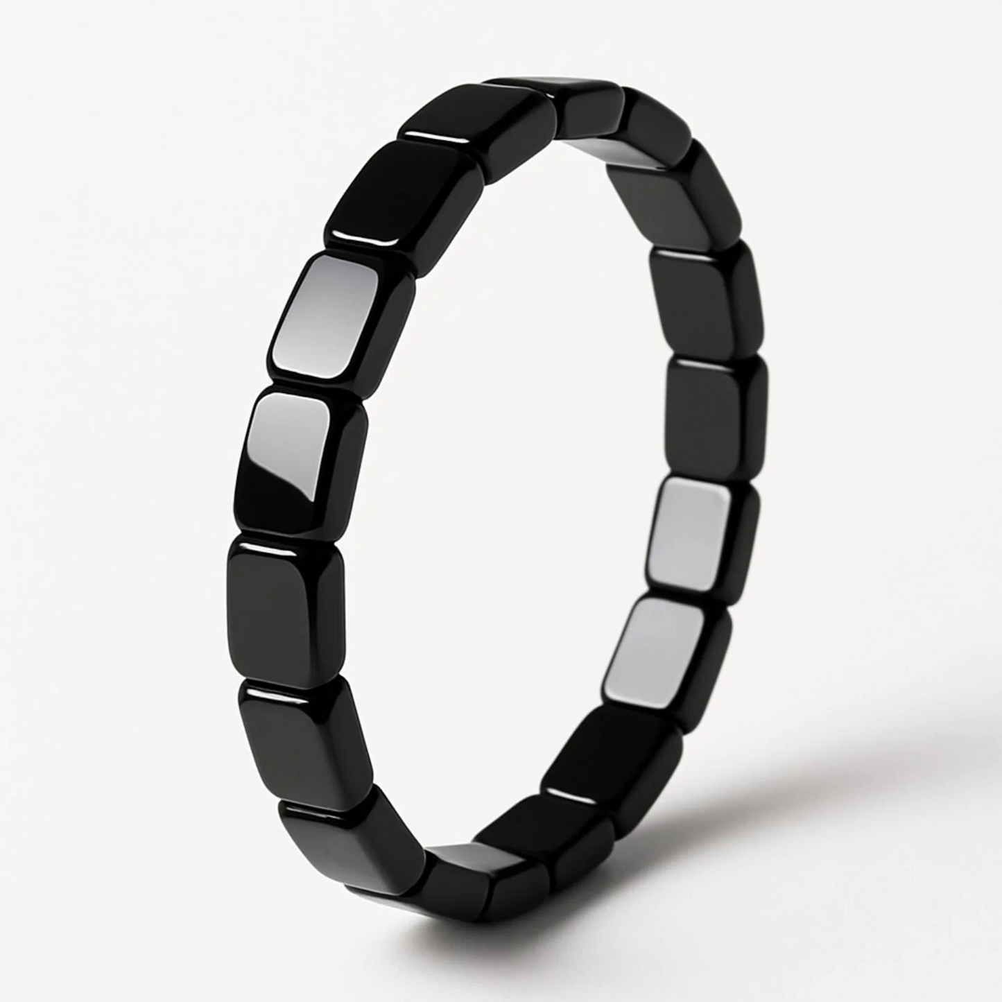 AlphaNova hæmatitarmbånd
