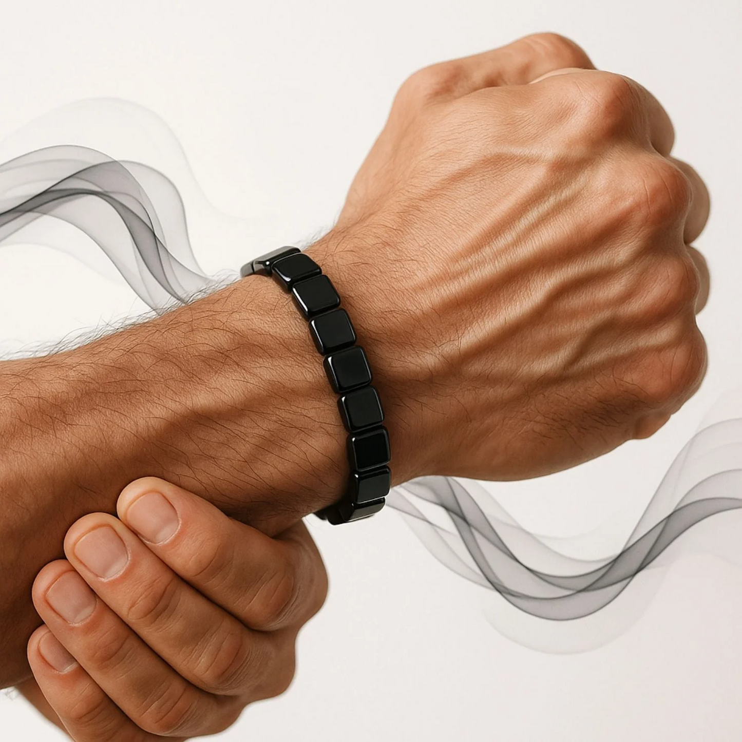 AlphaNova hæmatitarmbånd